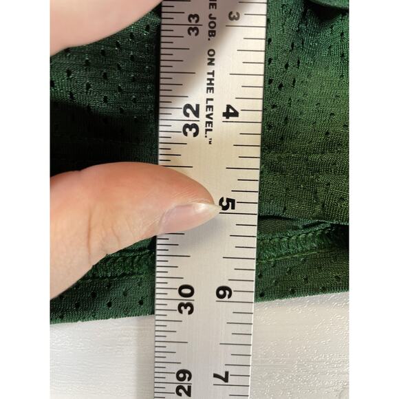 Under Armour Shorts Mens Large Green Mesh Athletic Lined Drawstring - Picture 6 of 12